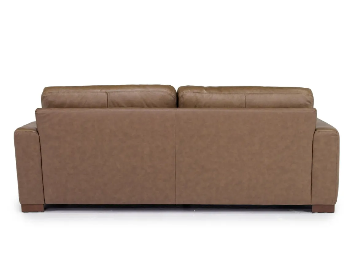 York Sofa In York Chestnut Leather