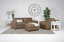 York Sofa In York Chestnut Leather