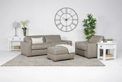 York Sofa In York Chestnut Leather