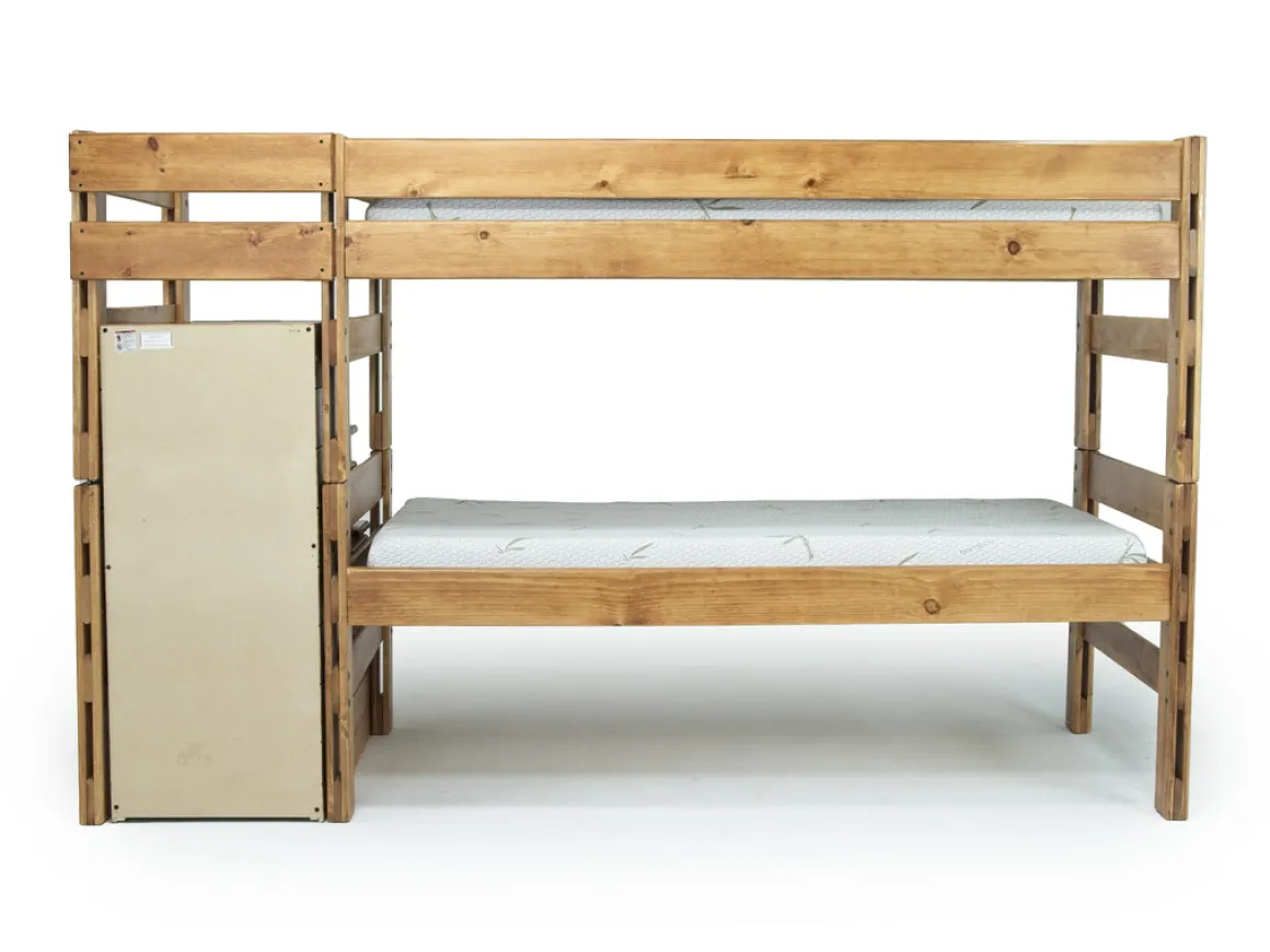 Young Pioneer Bunk Bed In Natural, Twin