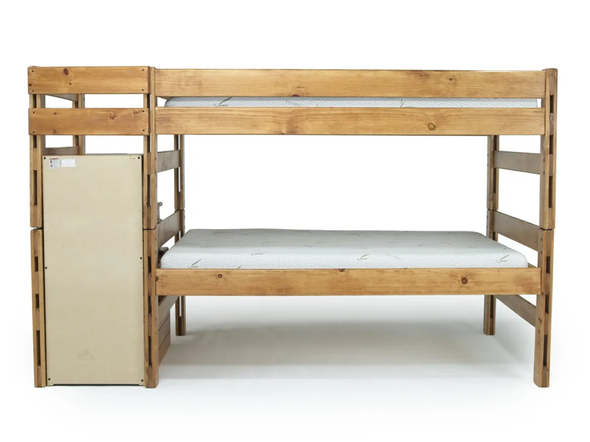 Young Pioneer Bunk Bed In Natural, Twin