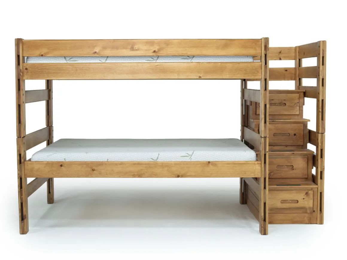 Young Pioneer Bunk Bed In Natural, Twin