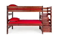Young Pioneer Bunk Bed In Natural, Twin