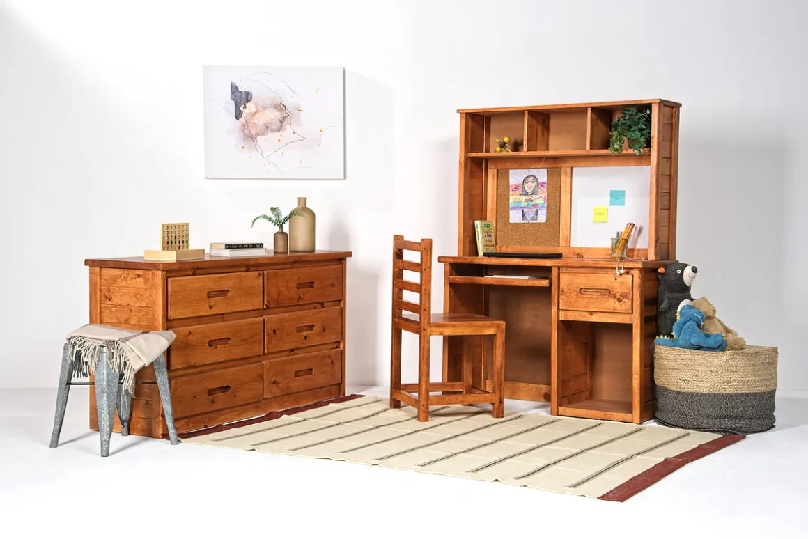 Young Pioneer Desk Chair In Natural