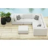Zandara Outdoor 5 Piece Sectional In Beige