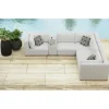 Zandara Outdoor 6 Piece Sectional In Beige